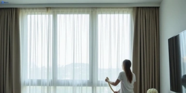 Delicate sheer drape cleaning oak-flats-nsw Matty Curtain Cleaning
